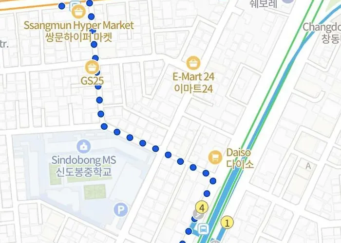 서울 쌍문역 신축 방3 화장실2 엘리베이터 있고 무료주차 가능한 8인숙소 アパート ソウル特別市